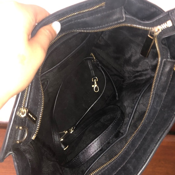 Michael Kors black leather purse - Picture 2 of 3